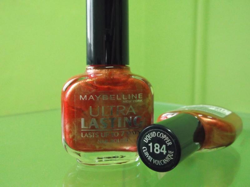 Oja Maybelline Ultra Lasting - Liquid Cooper