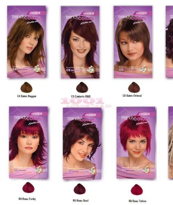 LONCOLOR TRENDY COLORS VOPSEA SEMIPERMANENTA (Optiuni de comanda: R5 Rosu Soul)