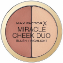 Blush cremos si iluminator Max Factor Miracle Cheek Duo  20 Brown Peach & Champagne
