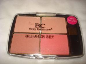 Set blusher-e + pensula Body Collection - Dusty Pink